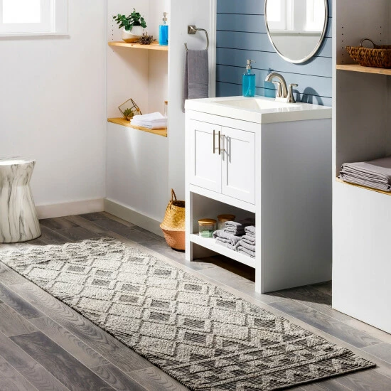 New ❤️ Carson Carrington Ivarsbjorke Handmade Farmhouse Wool Area Rug Black 😍 4 New ❤️ Carson Carrington Ivarsbjorke Handmade Farmhouse Wool Area Rug Black 😍 - Image 2