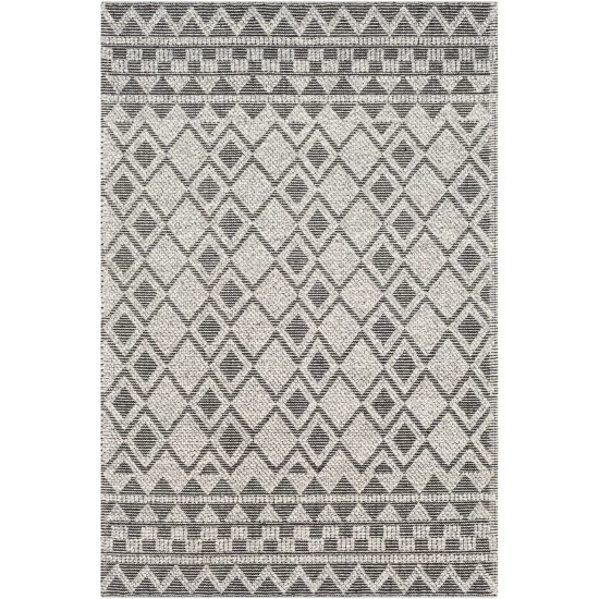 New ❤️ Carson Carrington Ivarsbjorke Handmade Farmhouse Wool Area Rug Black 😍 5 New ❤️ Carson Carrington Ivarsbjorke Handmade Farmhouse Wool Area Rug Black 😍 - Image 3