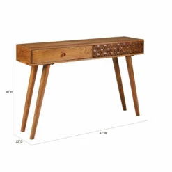 Buy 🎁 Carson Carrington Vackerrun Natural Brown 2-drawer Console Table 🎁 -Carson Carrington Sales unnamed file 4349