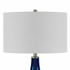 Outlet ✨ Carson Carrington Sagmyra Navy Blue Table Lamp 💯 -Carson Carrington Sales unnamed file 4356