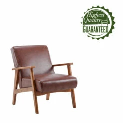 Outlet 🔥 Carson Carrington Tavelsas PU Leather Accent Arm Chairs ⭐ -Carson Carrington Sales unnamed file 4383