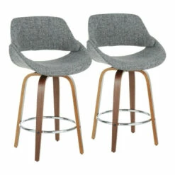 Best Sale 🥰 Carson Carrington Vallasen Upholstered Counter Stool (Set Of 2) - N/A Cream ✔️ -Carson Carrington Sales unnamed file 4387