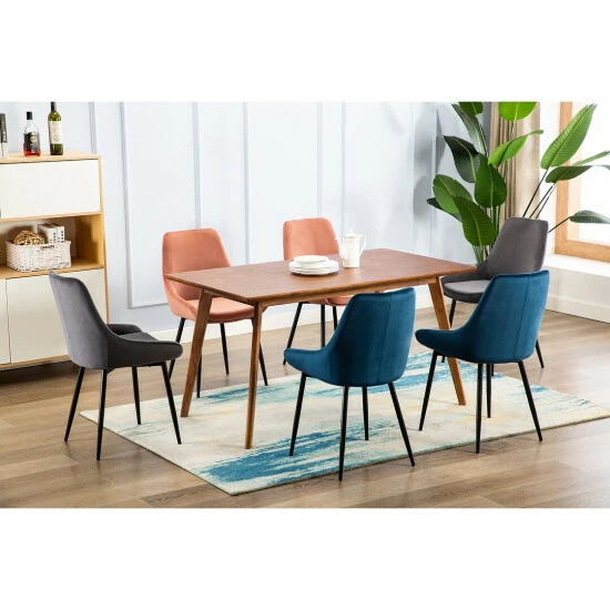 Promo ๐ Carson Carrington Ido Velvet Dining Chairs (Set Of 2) Grey โจ 3 Promo ๐ Carson Carrington Ido Velvet Dining Chairs (Set Of 2) Grey โจ