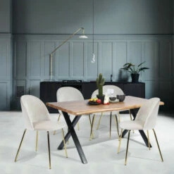 Wholesale ❤️ Carson Carrington Mid-Century Modern Velvet Dining Chair Set Of 2 Bluevelvet/beech 💯 -Carson Carrington Sales unnamed file 445