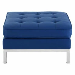 Flash Sale 🛒 Carson Carrington Lagdom Tufted Upholstered Faux Leather Ottoman Navy 🛒 -Carson Carrington Sales unnamed file 4460