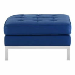 Flash Sale 🛒 Carson Carrington Lagdom Tufted Upholstered Faux Leather Ottoman Navy 🛒 -Carson Carrington Sales unnamed file 4461