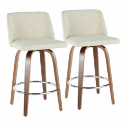 Wholesale ✨ Carson Carrington Vallberga 26" Upholstered Counter Stool (Set Of 2) Cream 💯 -Carson Carrington Sales unnamed file 4464