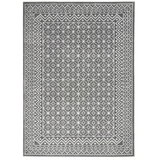Discount ๐ Carson Carrington Rantorp Moroccan Charcoal/Silver Area Rug Grey / Ivory ๐ 4 Discount ๐ Carson Carrington Rantorp Moroccan Charcoal/Silver Area Rug Grey / Ivory ๐ - Image 2