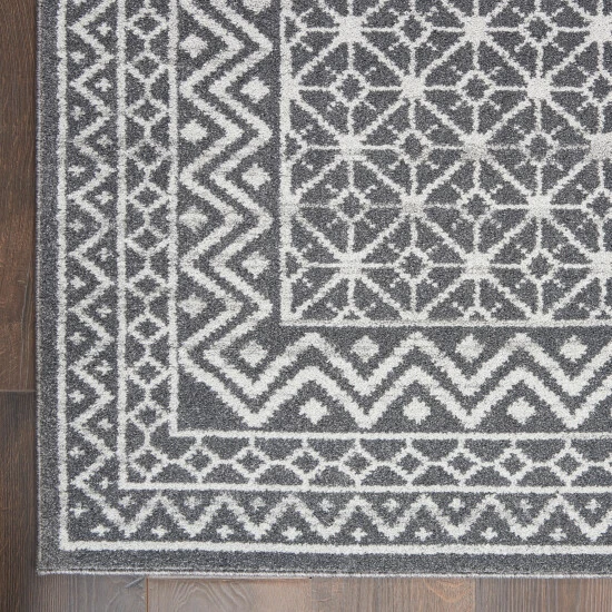 Discount ๐ Carson Carrington Rantorp Moroccan Charcoal/Silver Area Rug Grey / Ivory ๐ 6 Discount ๐ Carson Carrington Rantorp Moroccan Charcoal/Silver Area Rug Grey / Ivory ๐ - Image 4
