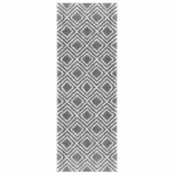 Promo ❤️ Carson Carrington Tovhult Machine-made Shag Area Rug Grey 🎁