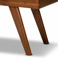 Promo 🔥 Carson Carrington Idsjon Mid-century Fabric Dining Bench Gray 👏 -Carson Carrington Sales unnamed file 456