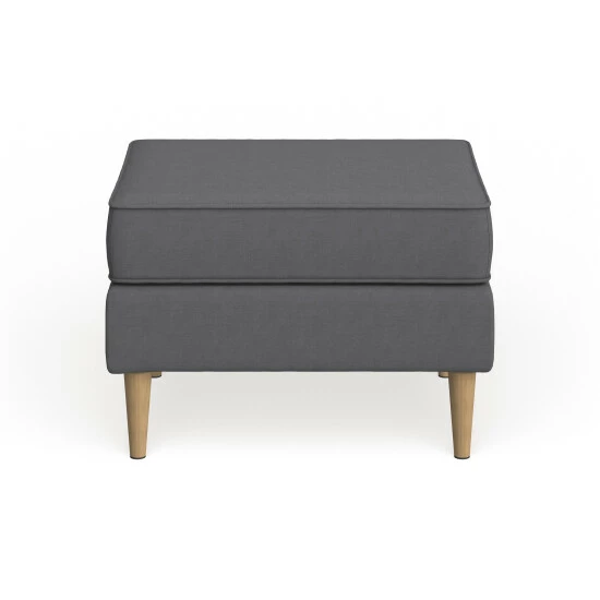 Best Sale ๐ Carson Carrington Larvik Mid-century Modern Fabric Ottoman Bench Dark Grey + Natural โจ 8 Best Sale ๐ Carson Carrington Larvik Mid-century Modern Fabric Ottoman Bench Dark Grey + Natural โจ - Image 6