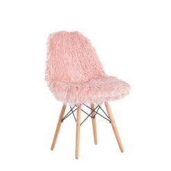 Flash Sale 🌟 Carson Carrington Safvaston Mongolian Faux Fur Fuzzy Chair (Set Of 2) White 😉 -Carson Carrington Sales unnamed file 4603