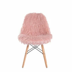 Flash Sale 🌟 Carson Carrington Safvaston Mongolian Faux Fur Fuzzy Chair (Set Of 2) White 😉 -Carson Carrington Sales unnamed file 4604