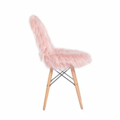 Flash Sale 🌟 Carson Carrington Safvaston Mongolian Faux Fur Fuzzy Chair (Set Of 2) White 😉 -Carson Carrington Sales unnamed file 4605