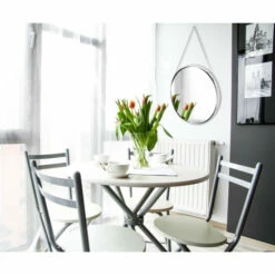 Discount ⭐ Carson Carrington Kabbo Chrome Mirror - 17.5 X 1.75 X 17.5 💯 -Carson Carrington Sales unnamed file 4623