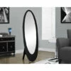 Flash Sale 👍 Carson Carrington Somero Black Oval Mirror 🛒