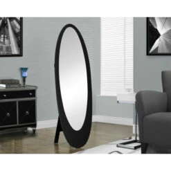 Flash Sale 👍 Carson Carrington Somero Black Oval Mirror 🛒