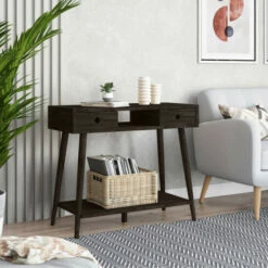 Budget ✨ Carson Carrington Shorewood Mid-Century Modern Console Table Natural 🔥 -Carson Carrington Sales unnamed file 4679