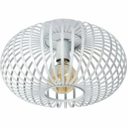 Best Sale 🤩 Carson Carrington Tafle White Ceiling Fixture 😀