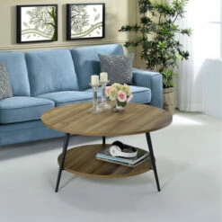 Cheap 🤩 Carson Carrington Batkroken Round 2-tier Coffee Table N/a ⭐ -Carson Carrington Sales unnamed file 4768