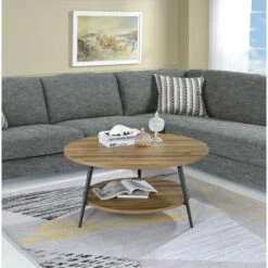 Cheap 🤩 Carson Carrington Batkroken Round 2-tier Coffee Table N/a ⭐ -Carson Carrington Sales unnamed file 4769