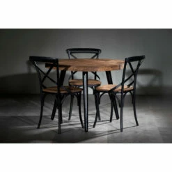 Best Pirce 🤩 Carson Carrington Ilvad Solid Wood Iron Dining Table Black 🌟 -Carson Carrington Sales unnamed file 4810