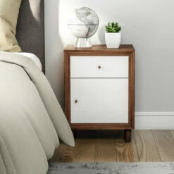 Discount 🔥 Carson Carrington Trollhattan Mid-century Single-drawer Nightstand 👍 -Carson Carrington Sales unnamed file 4832