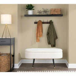 Buy ❤️ Carson Carrington Anton Storage Bench Light Grey Fabric 🎉 -Carson Carrington Sales unnamed file 4841