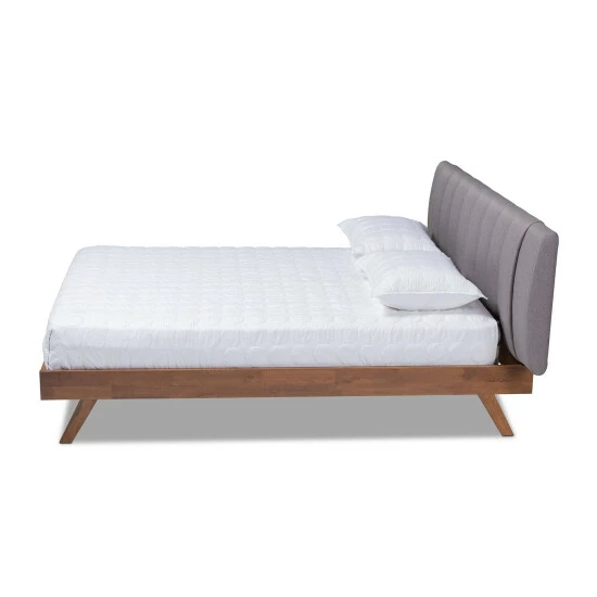 Deals ๐ Carson Carrington Idvattnet Mid-century Modern Fabric Bed Grey ๐ 6 Deals ๐ Carson Carrington Idvattnet Mid-century Modern Fabric Bed Grey ๐ - Image 4