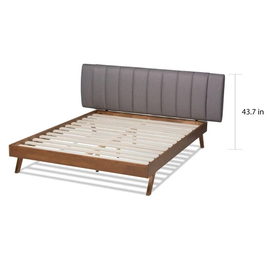 Deals ๐ Carson Carrington Idvattnet Mid-century Modern Fabric Bed Grey ๐ 10 Deals ๐ Carson Carrington Idvattnet Mid-century Modern Fabric Bed Grey ๐ - Image 8