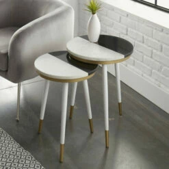 Best Pirce 🥰 Carson Carrington Tula 2-Piece Side Tables ⌛