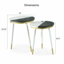 Best Pirce 🥰 Carson Carrington Tula 2-Piece Side Tables ⌛ -Carson Carrington Sales unnamed file 4873