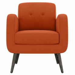 Outlet 😍 Carson Carrington Keflavik Mid-century Orange Linen Arm Chair 🎁 -Carson Carrington Sales unnamed file 4899