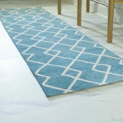 Deals 😉 Carson Carrington Salsan Trellis Indoor/Outdoor Area Rug Teal 🛒 -Carson Carrington Sales unnamed file 4931