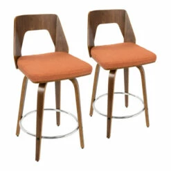 Cheap 🛒 Carson Carrington Culnady Mid-century Modern Counter Stool (Set Of 2) Cream Faux Leather 💯 -Carson Carrington Sales unnamed file 4940