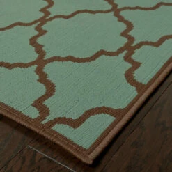 Top 10 💯 Carson Carrington Vasby Indoor/ Outdoor Lattice Rug Blue/brown ⭐ -Carson Carrington Sales unnamed file 5035