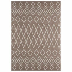 Outlet ⭐ Carson Carrington Tosasen Stain-Fade Resistant Shag Area Rug Beige ⭐