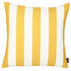 Promo ❤️ Carson Carrington Geometric Yellow Stripes 18-inch Throw Pillow Cover 🎁 -Carson Carrington Sales unnamed file 5086