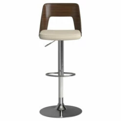 Promo ⌛ Carson Carrington Paula Mid-century Modern Swivel Adjustable Bar Stool Cream ❤️ -Carson Carrington Sales unnamed file 5112