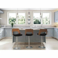 Promo ⌛ Carson Carrington Paula Mid-century Modern Swivel Adjustable Bar Stool Cream ❤️ -Carson Carrington Sales unnamed file 5117