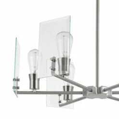 Brand new 👏 Carson Carrington Hjuken 6-light Industrial Brushed Nickel Chandelier ✨ -Carson Carrington Sales unnamed file 5240