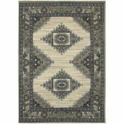 New 🧨 Carson Carrington Ornskoldsvik Persian Rug Cream/grey ✔️ -Carson Carrington Sales unnamed file 5297