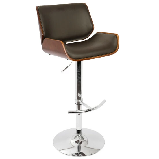 Buy ๐ Carson Carrington Tranas Mid-Century Modern Adjustable Barstool Brown/cherry ๐ฅ 8 Buy ๐ Carson Carrington Tranas Mid-Century Modern Adjustable Barstool Brown/cherry ๐ฅ - Image 6