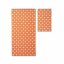 New 🎁 Carson Carrington Longva Cotton Jacquard Bath Towel 6 Piece Set Orange ⭐ -Carson Carrington Sales unnamed file 5396