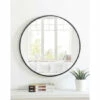 Deals 🤩 Carson Carrington Labbemala Metal Frame Round Mirror Blue 🤩 -Carson Carrington Sales unnamed file 54