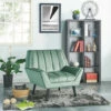 Buy 😉 Carson Carrington Abytorp Turquoise Blue Velvet Arm Chair 🔔 -Carson Carrington Sales unnamed file 5437