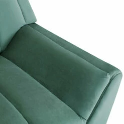 Buy 😉 Carson Carrington Abytorp Turquoise Blue Velvet Arm Chair 🔔 -Carson Carrington Sales unnamed file 5444