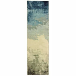 Top 10 😉 Carson Carrington Kerava Abstract Area Rug Blue/beige 😀