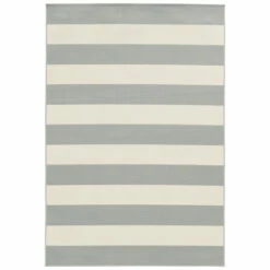 Best Pirce ❤️ Carson Carrington Sonderso Indoor/ Outdoor Stripe Area Rug Grey/ivory 🥰 -Carson Carrington Sales unnamed file 5462